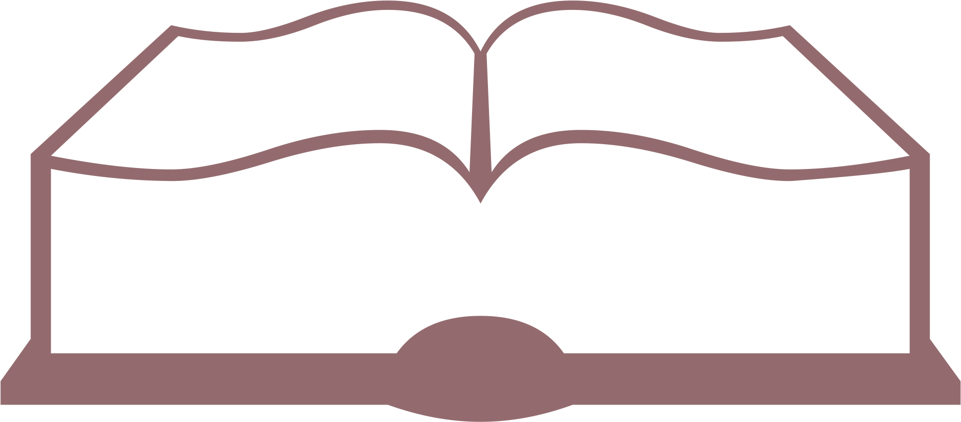 Branch Svg Bare Tree - Notes From My Bible Clipart (2000x858), Png Download