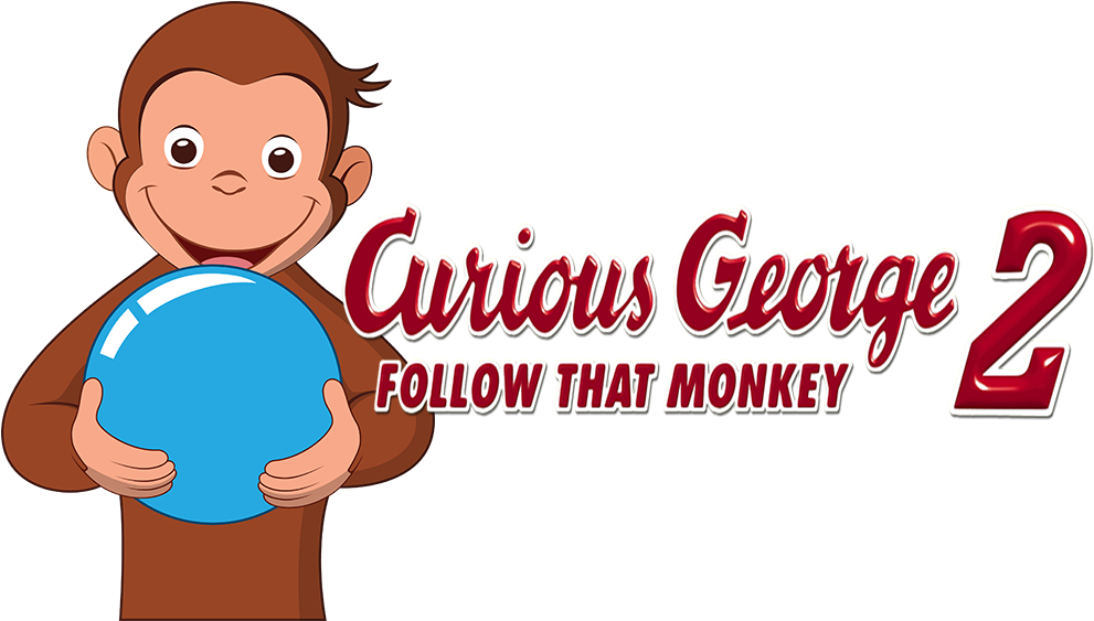 Curious George - Curious George 2 Follow That Monkey Clipart (1000x562), Png Download