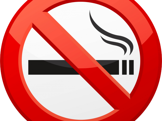 No Smoking Clipart Transparent - No Smoking Sign Hd - Png Download (640x480), Png Download