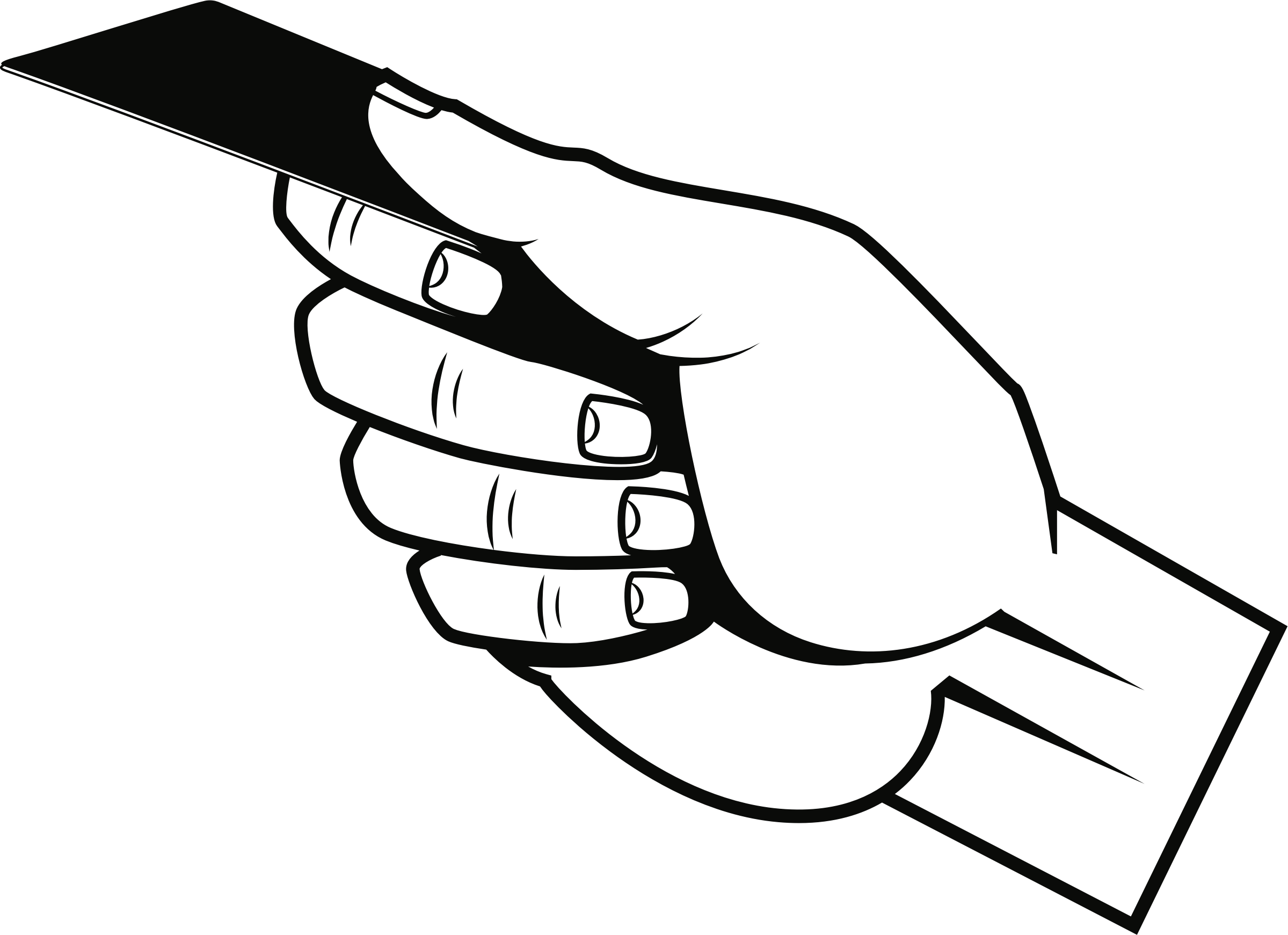 Big Image - Silhouette Clipart (2399x1741), Png Download