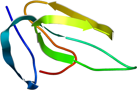 Molmil Generated Image Of 1abx - Graphic Design Clipart (768x768), Png Download