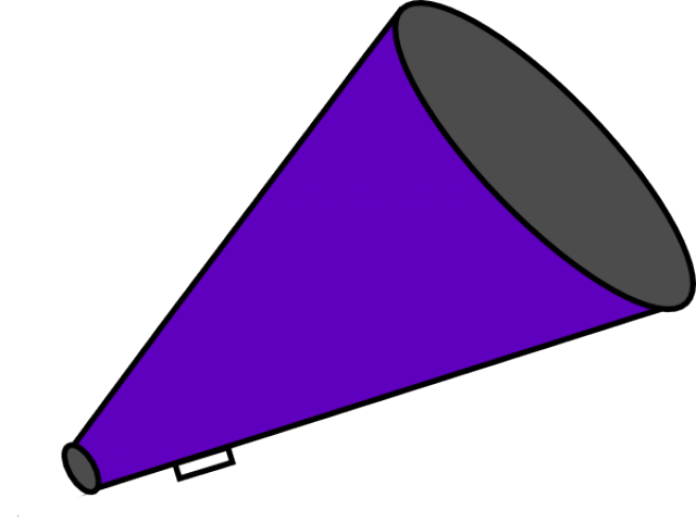 Purple Pom Poms Clipart - Png Download (640x480), Png Download