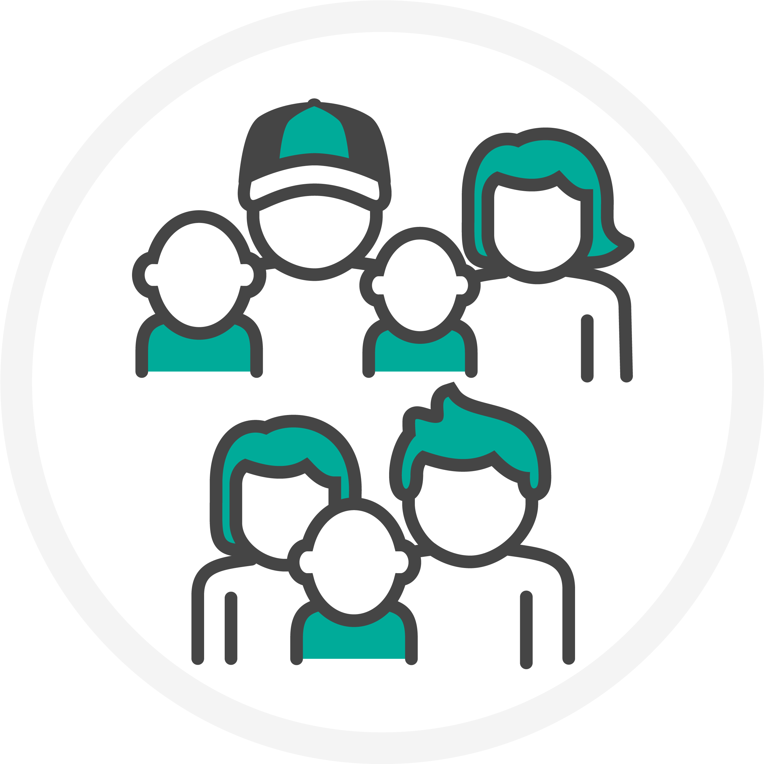 Travel With Other Families - Cartoon Clipart (4584x3063), Png Download