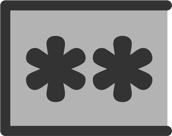 Get Notified Of Exclusive Freebies - Password Clipart Transparent - Png Download (800x800), Png Download