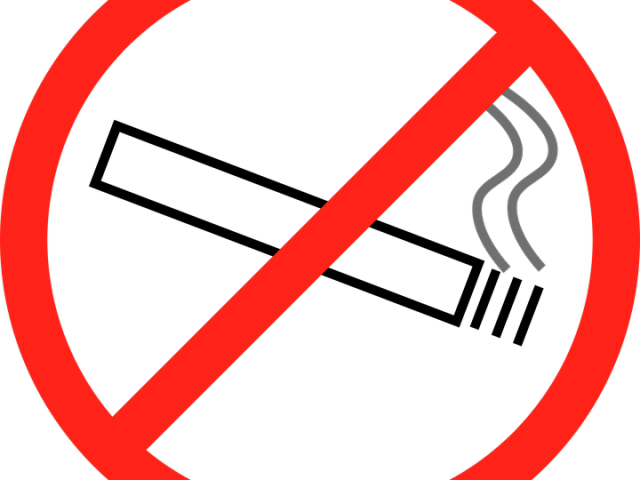 No Smoking Clipart Transparent - No Smoking Sign High Resolution - Png Download (640x480), Png Download