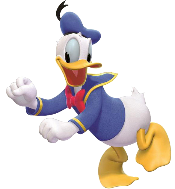 Donald Duck Clipart Micky - Mickey Mouse Clubhouse Donald Clipart - Png Download (583x650), Png Download
