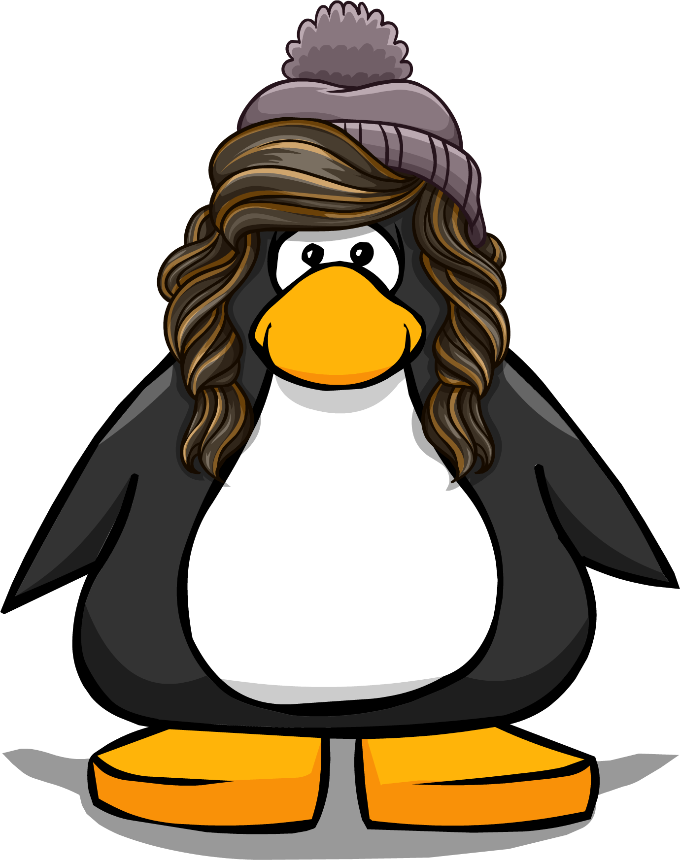 The Snow Day From A Player Card - Penguin With Top Hat Clipart (1380x1746), Png Download