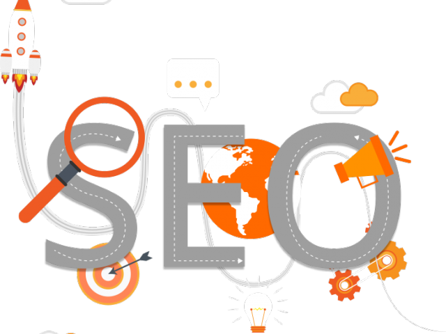Online Marketing Clipart Website Design - Search Engine Optimization - Png Download (640x480), Png Download