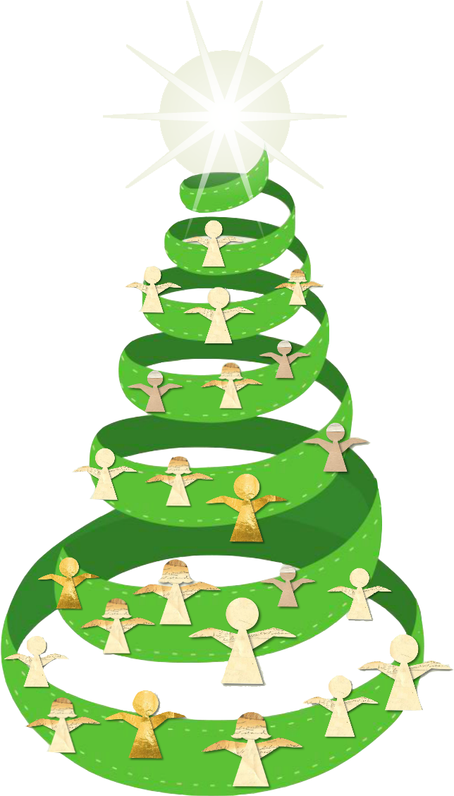 Christmas - Salvation Army Angel Tree Clipart - Png Download (729x1193), Png Download