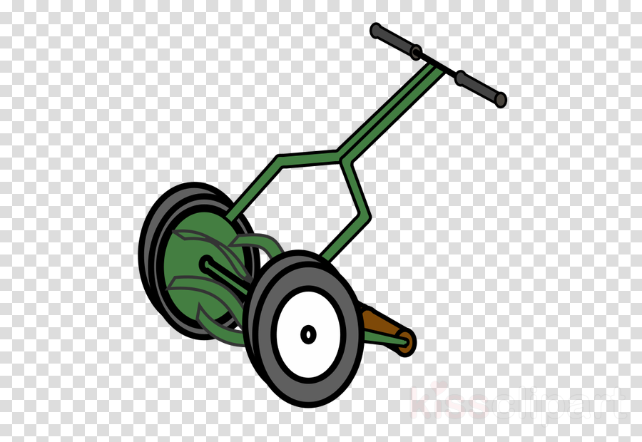 Cartoon Push Lawn Mower Clipart Lawn Mowers Clip Art - Video Play Button Transparent - Png Download (900x620), Png Download