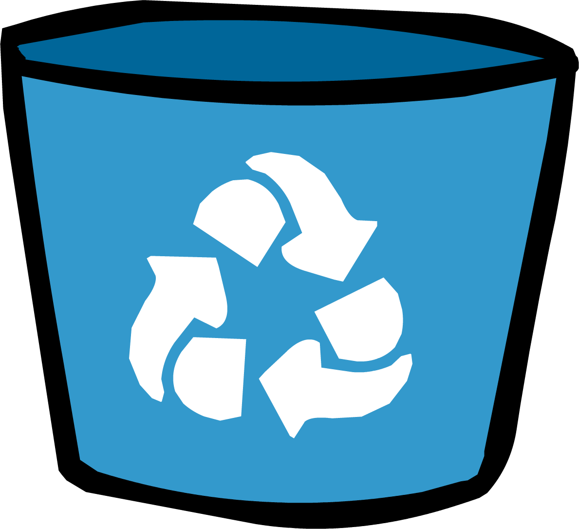 Image - Recycle Bin - Png - Club Penguin Wiki - The - Recycle Bins Clip Art Transparent Png (840x768), Png Download
