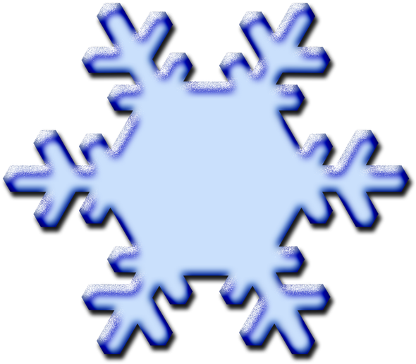 'white Christmas' Snowflake Themed Kit - Snow Flake Clipart (640x558), Png Download
