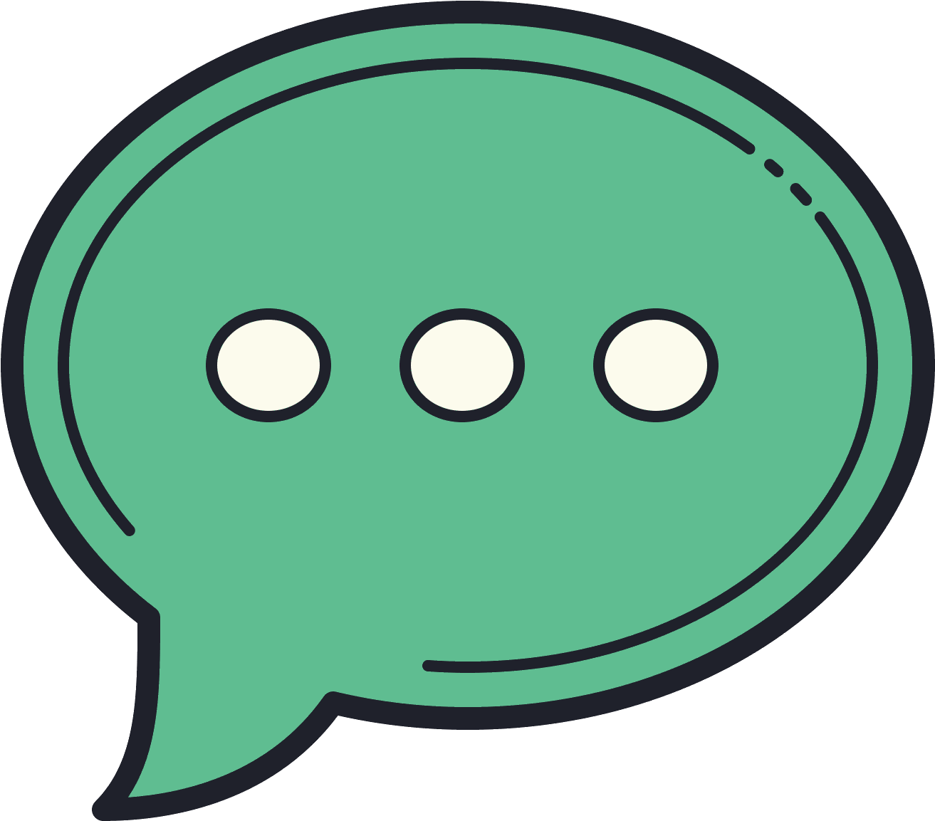 Speech Bubble Icon - Oval Clipart (1600x1600), Png Download