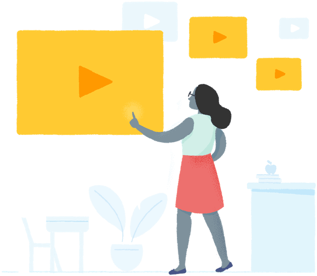 Pick A Video, Add Your Magical Touch And Track Your - Edpuzzle Clipart (651x582), Png Download