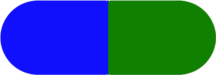 Pills Clipart Green Capsule - Capsule - Png Download (720x720), Png Download