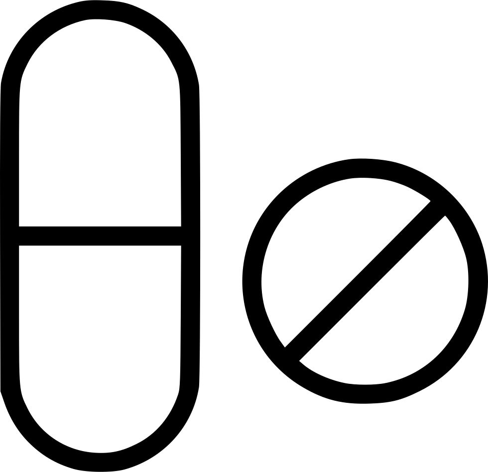 Pills Comments - Do Not Icon Png Clipart (980x948), Png Download