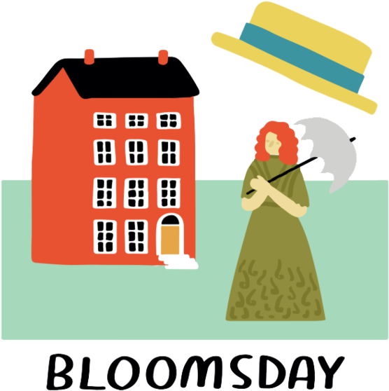 Bloomsday Clipart (750x645), Png Download
