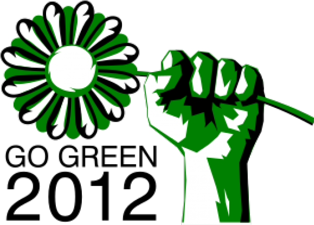 Fist Clipart Green - Red Fist In The Air - Png Download (640x480), Png Download