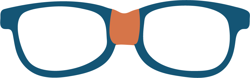 Glasses Meet All The Nerds - Glasses Clipart (1024x322), Png Download