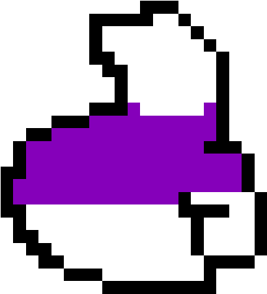 Random Image From User - Pixel Art Ghost Clipart (592x592), Png Download