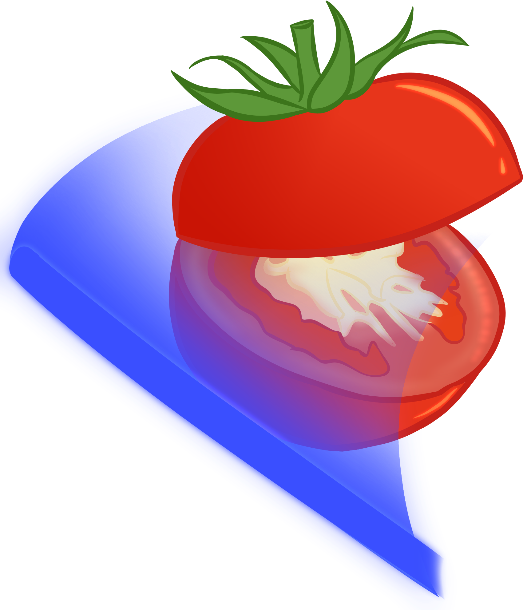 Tomato Slice > Clipart (1720x2000), Png Download