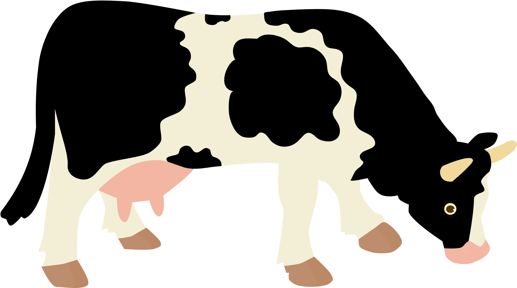 Holstein Friesian Cattle Beef Cattle Dairy Cattle - Aavin Milk Clipart (1772x1772), Png Download