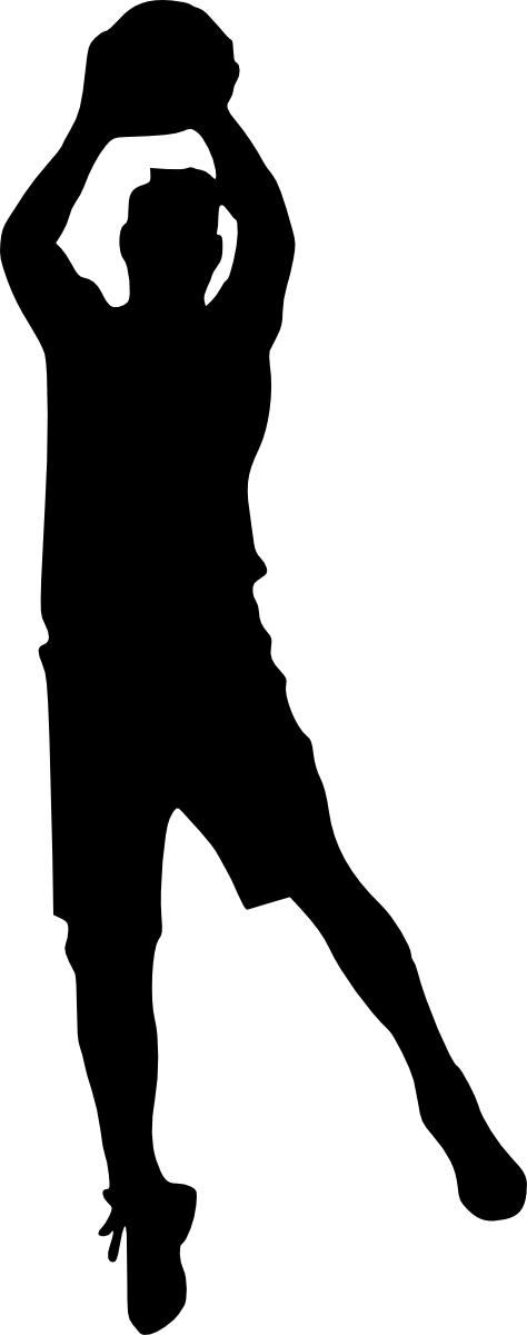 Svg Transparent Png Transparent Onlygfx Basketball Player Silhouette Png Clipart Full Size Clipart 812622 Pinclipart