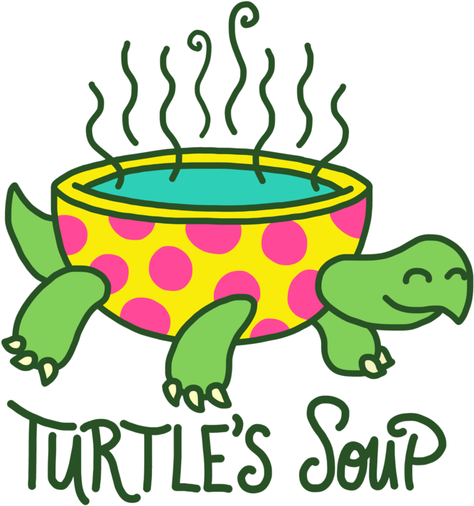 Turtle's Soup - Turtles Soup Clipart (600x640), Png Download