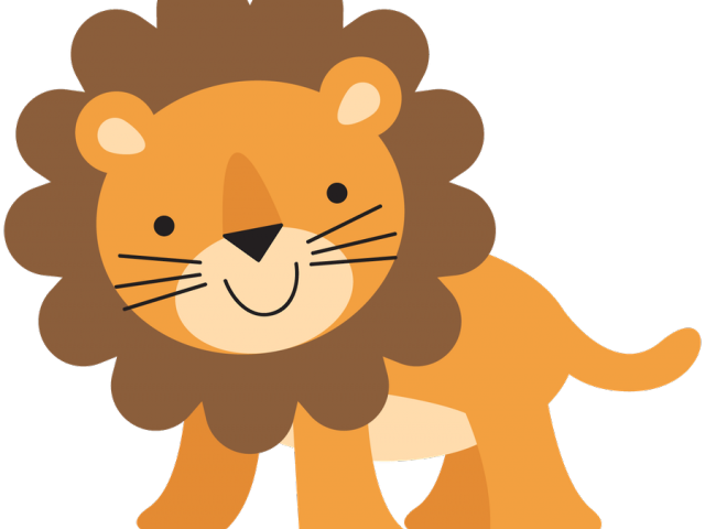 Lion Clipart Baby Boy - Clip Art Safari Animals - Png Download (640x480), Png Download