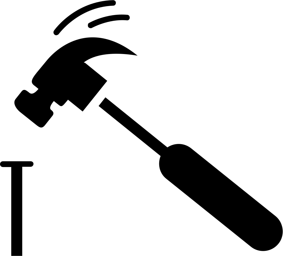 Hammer And Nail Png Clipart - Full Size Clipart (#813177) - PinClipart
