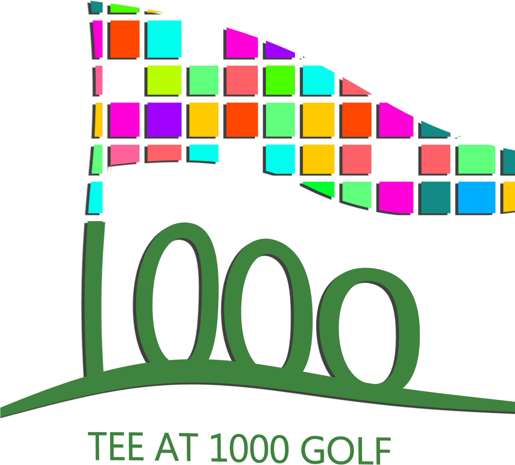 Tee 1000 Golf Clipart (1669x1671), Png Download