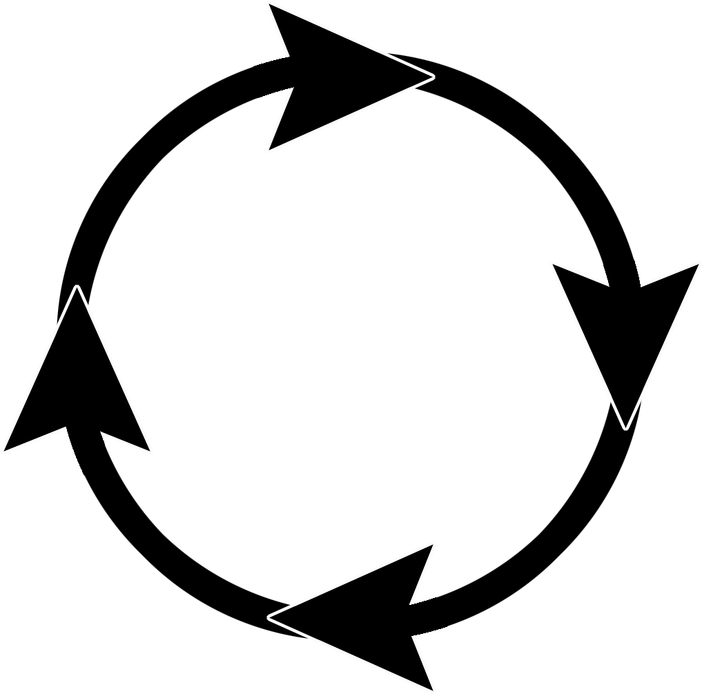 Arrow Sign Circle - Arrow Circle Png Clipart (1122x1122), Png Download