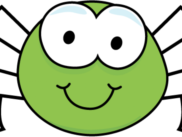 Spider Clipart Nice - Cartoon Spider Coloring Page - Png Download (640x480), Png Download