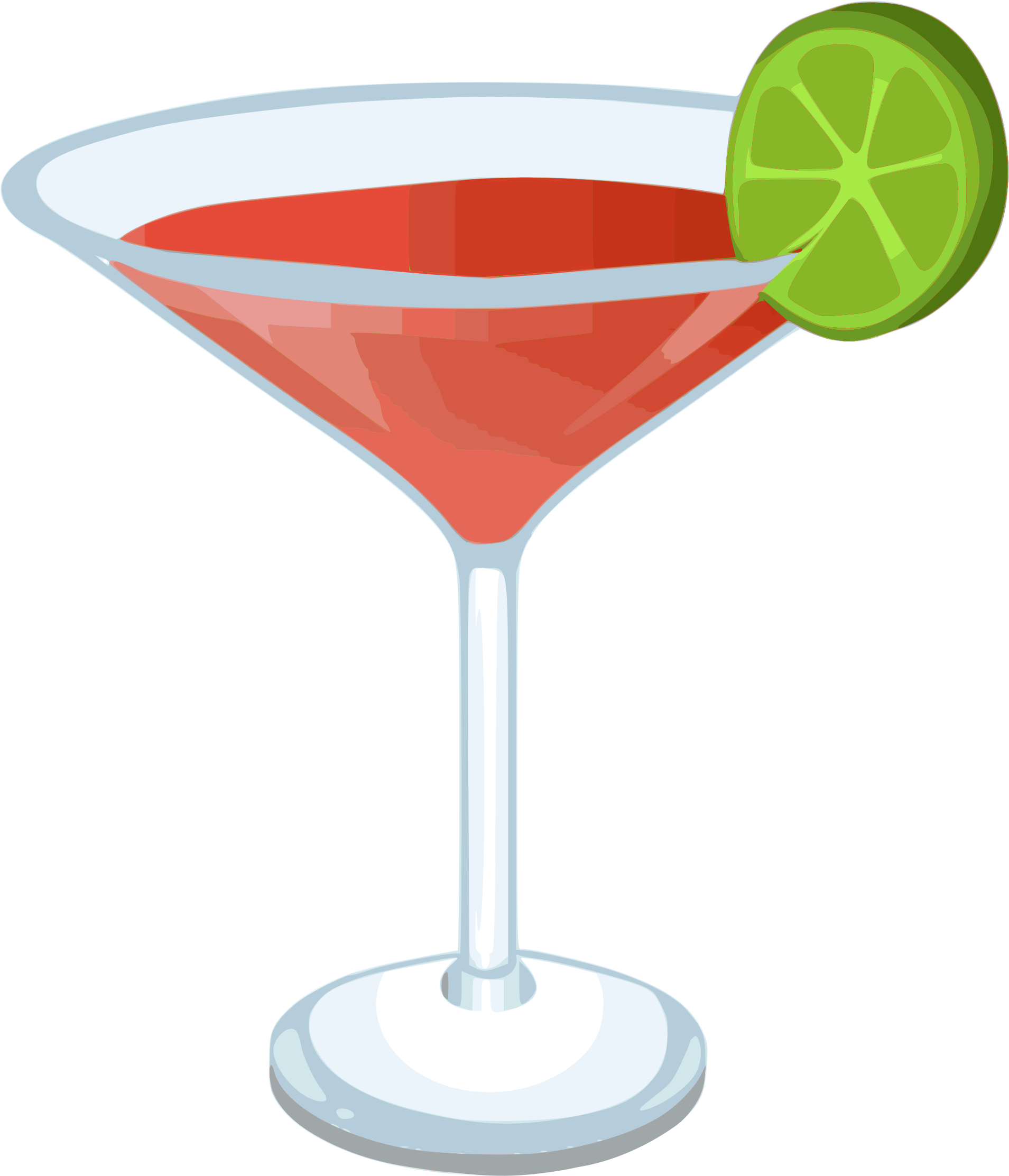 Collection Of Cocktail No Background High - Cartoon Cocktail No Background Clipart (2000x2400), Png Download