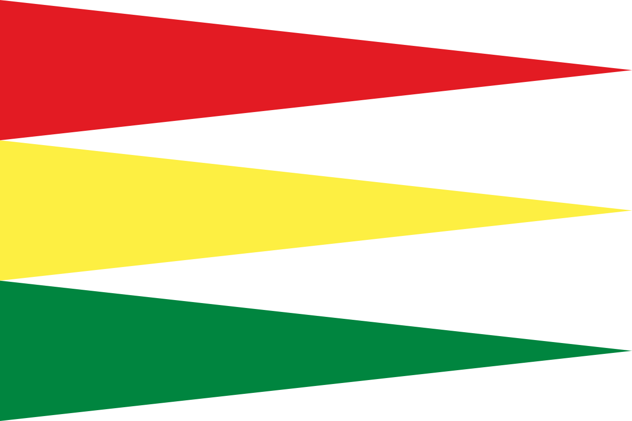 File Ethiopian Pennants Wikipedia - Ethiopia Flag 19th Century Clipart (1280x853), Png Download