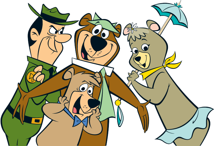 Grp 39 Gangwaistup Col - Yogi Bear Face Clipart (703x500), Png Download
