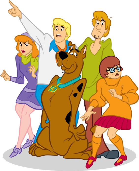 Scooby-doo - Scooby Doo Cartoon Png Clipart (565x803), Png Download