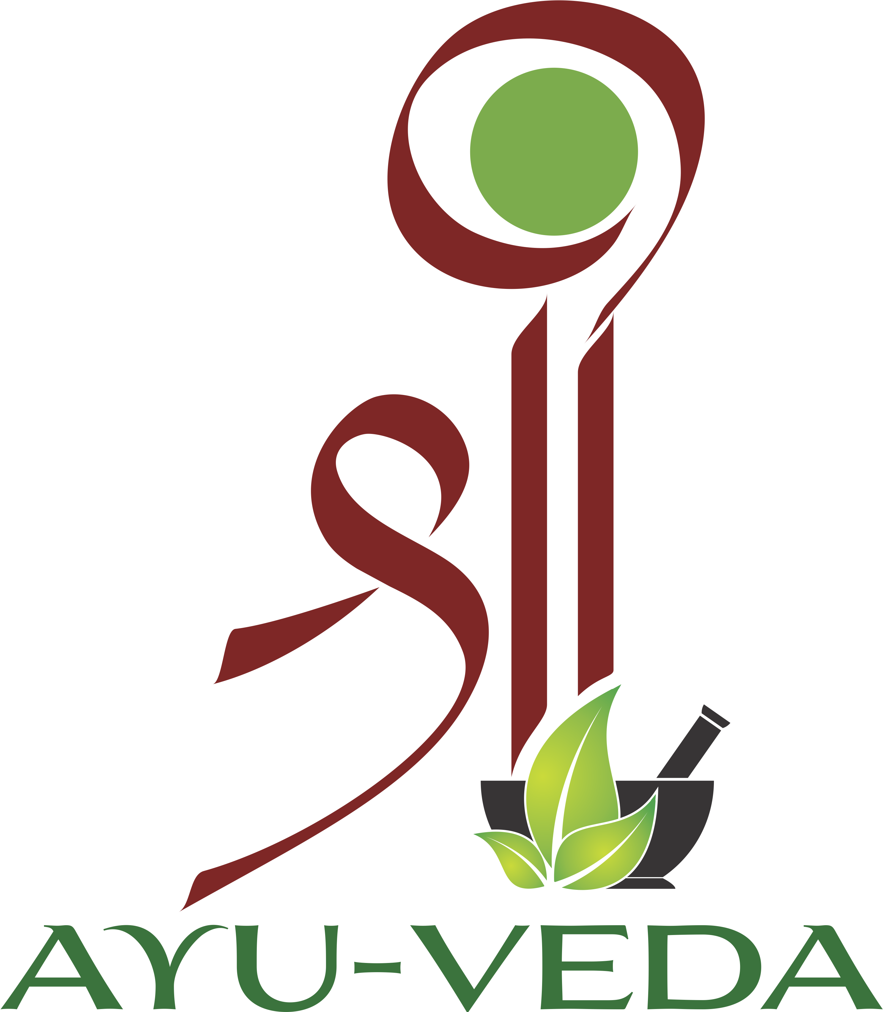 Ayurveda Has A Ton Of Proven Tricks To Help Keep Your - Graphic Design Clipart (3600x3872), Png Download