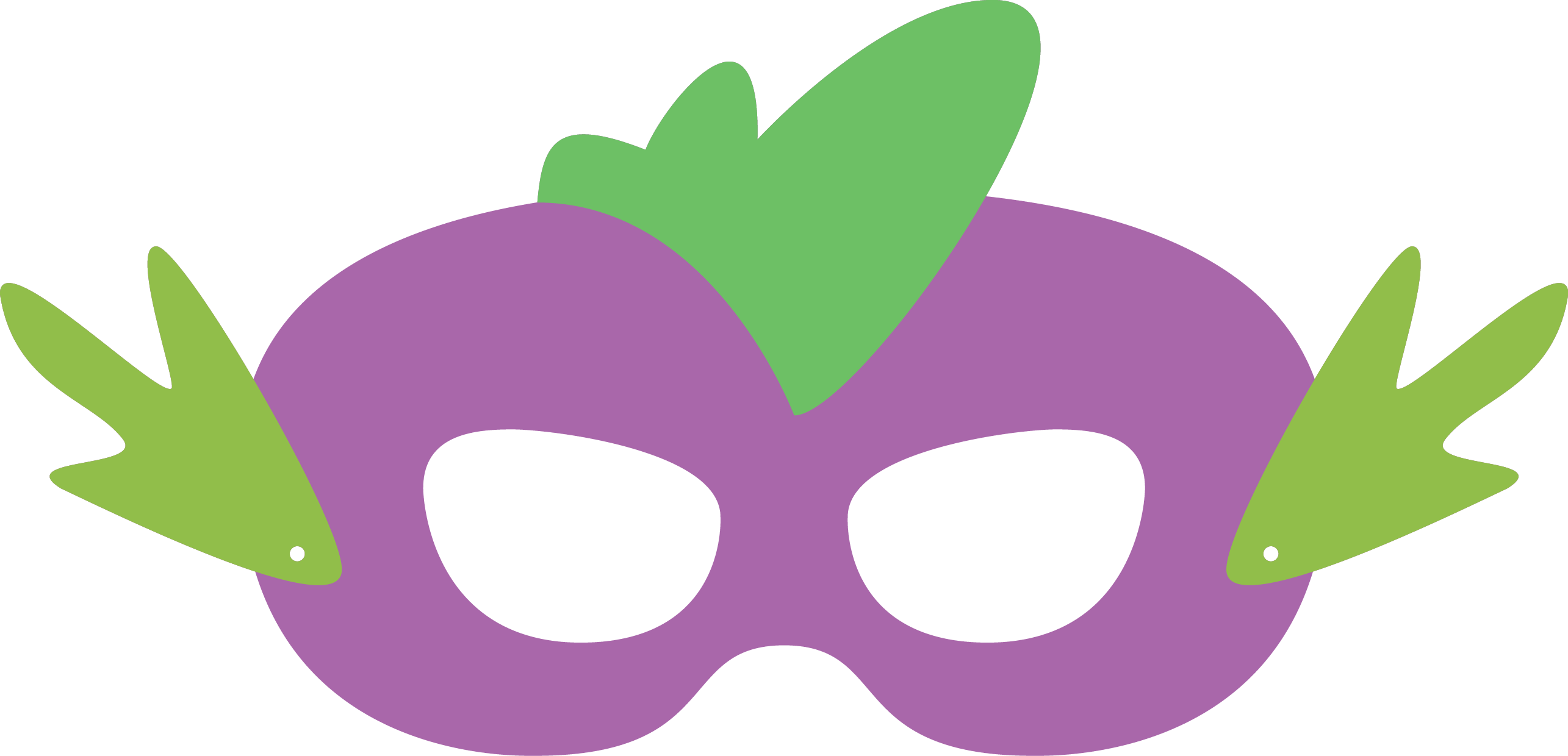 School Parties, My Little Pony, Gabriel, Birthdays, - Mascara Infantil Png Clipart (2570x1240), Png Download