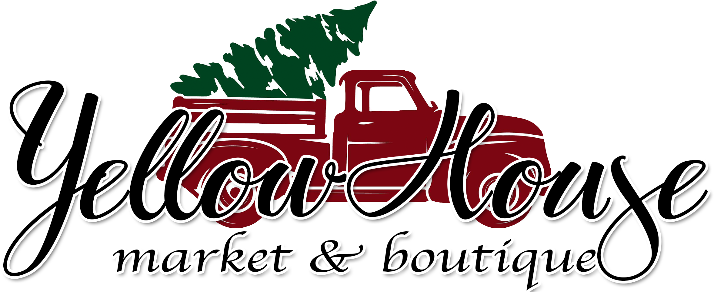 Logo - Christmas Tree Clipart (2453x1044), Png Download