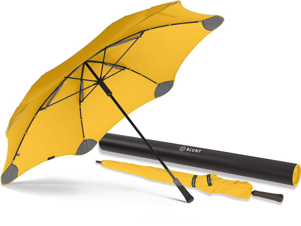 Yellow Xl Blunt Umbrella Hero - Blunt Umbrellas Xl Umbrella - Black Clipart (1024x1024), Png Download