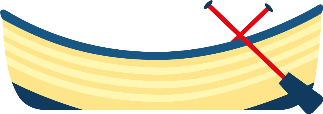 Barco A Remo - Boat Clipart (1822x1140), Png Download