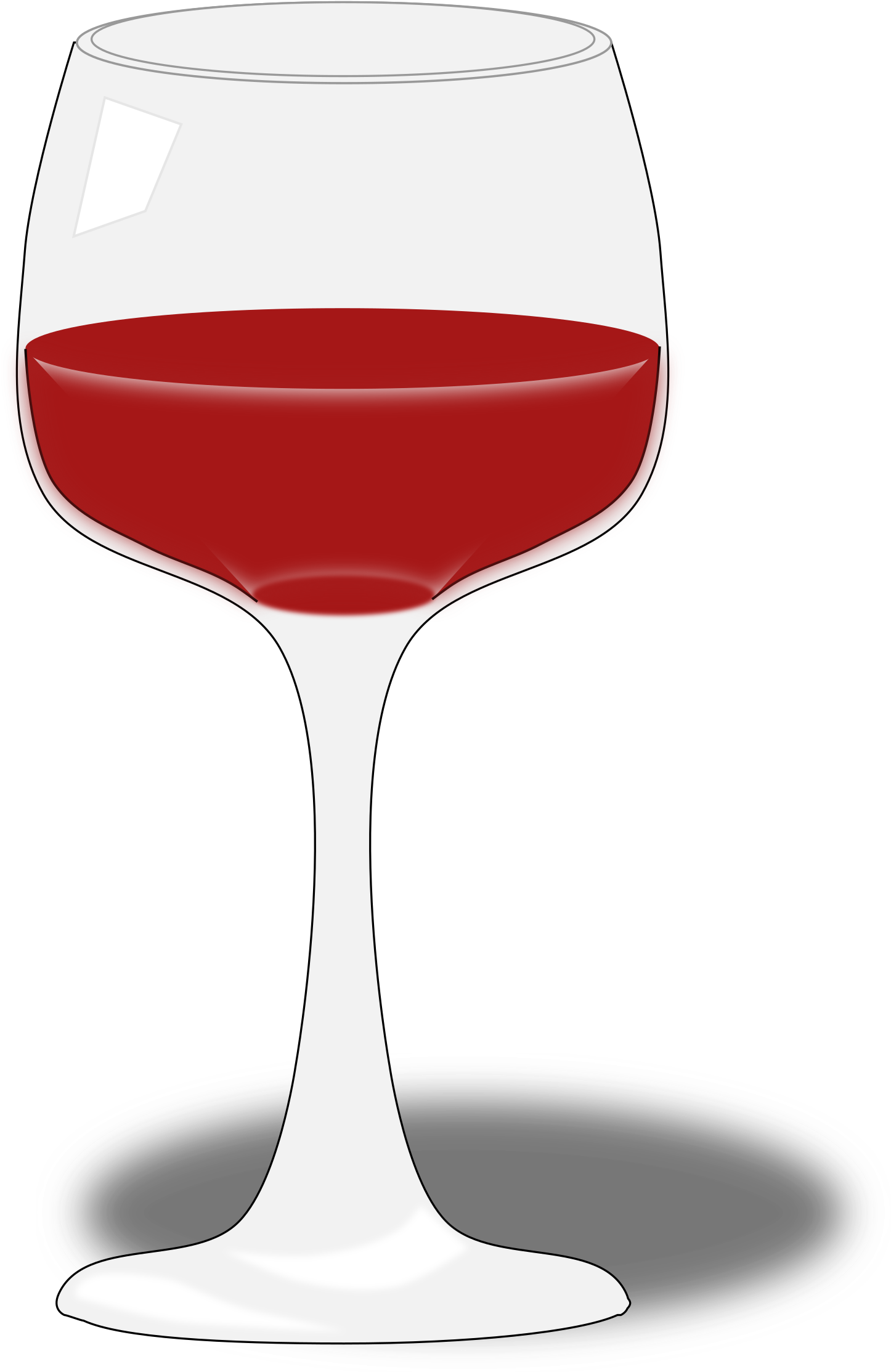 Wine Glass - Champagne Stemware Clipart (1619x2400), Png Download