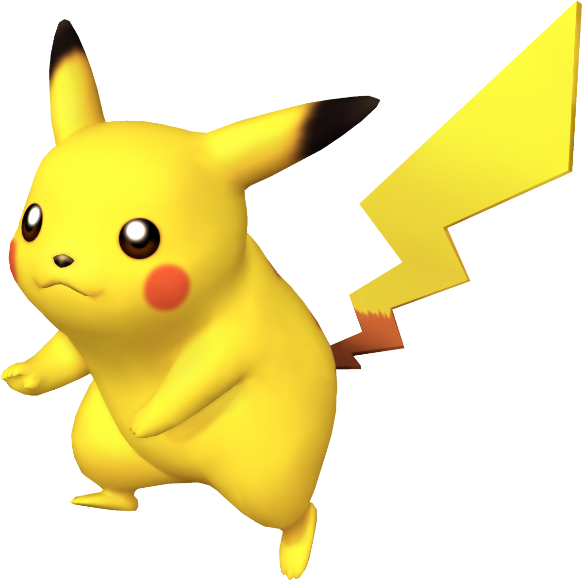 Super Smash Bros Pikachu Png Clipart (1280x1235), Png Download