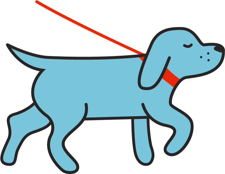 Dog Walk - Hen Clipart (759x759), Png Download