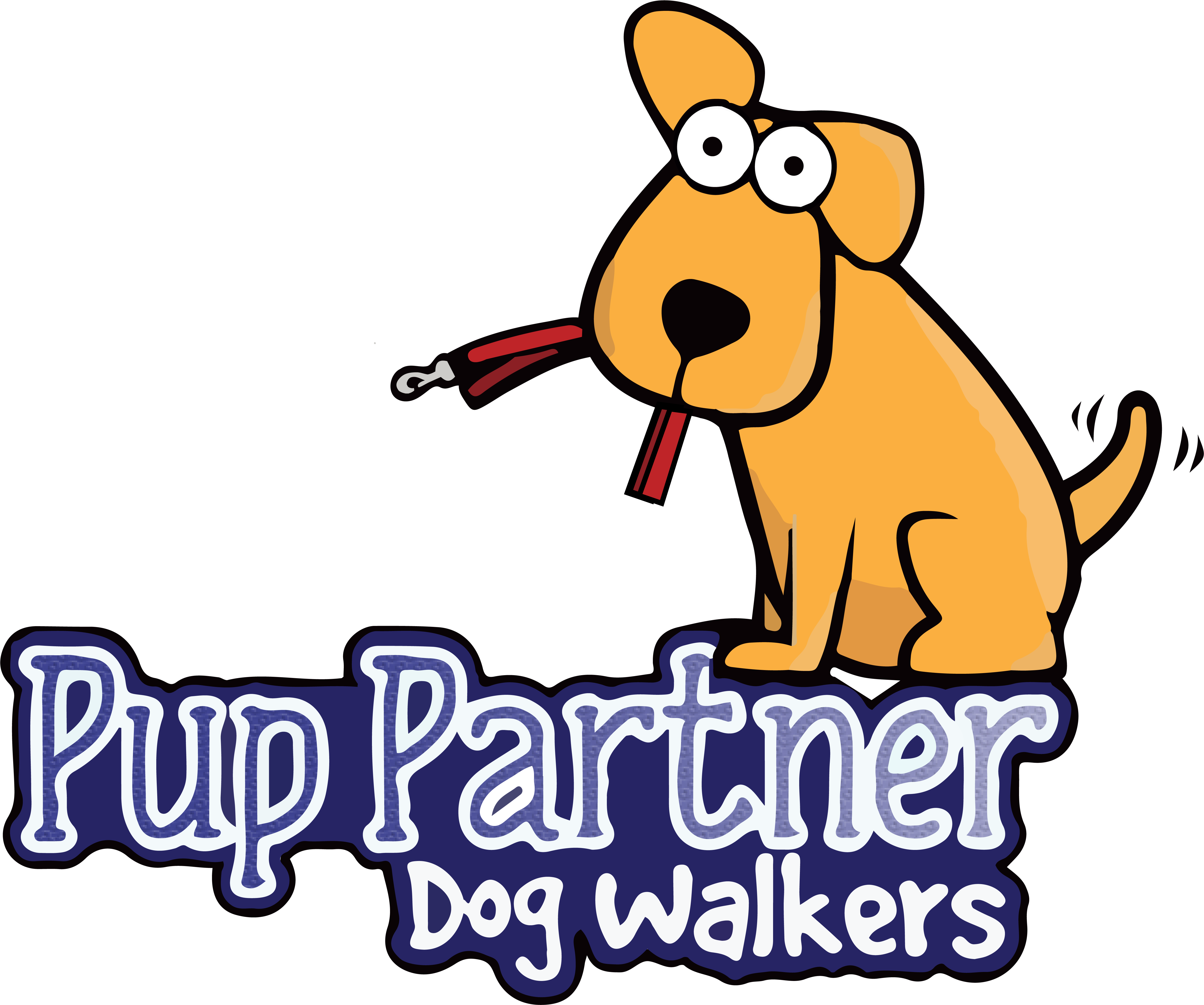 Pup Partners Pet Sitting & Dog Walking - Dog Clipart (7111x4444), Png Download