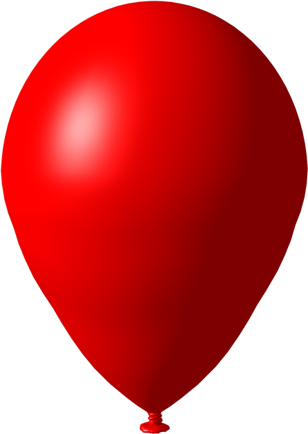 Balloon Png Images, Free Picture Download With Transparency - بالون باللون احمر Png Clipart (1000x1000), Png Download