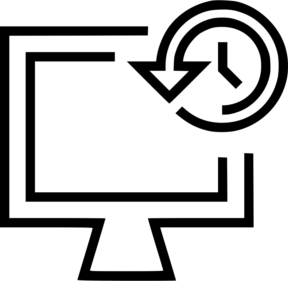 Backup History Svg Png Icon Free Download - Backup Clipart (980x954), Png Download