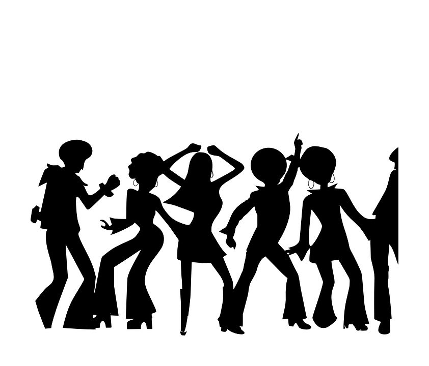 Dancing Clipart Family Dance - Party People Clipart - Png Download (842x720), Png Download