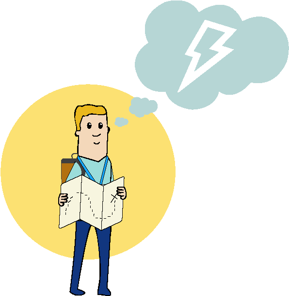 Making The Move To Lightning - Lightning Clipart (625x625), Png Download